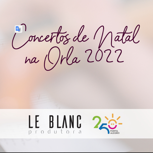 Concertos de Natal da Orla 2022 (Rouanet)